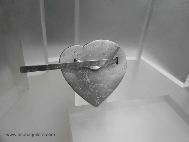 Colgante de la colección DE AMOR Y DESAMOR. Arte Flamenco. Arte Jondo. Joyería Artística Española. Asun Aguilera, Joyería de Autor.