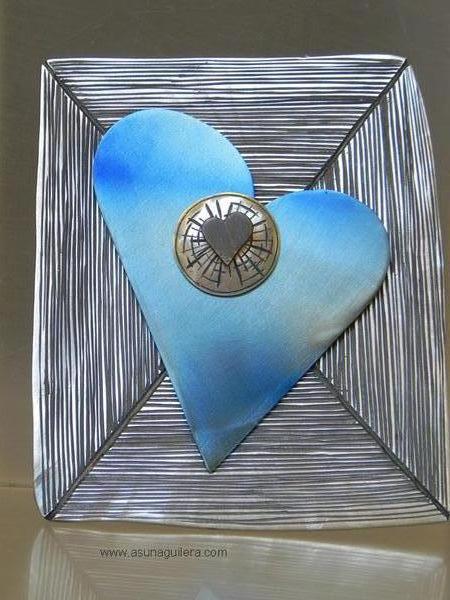 EL AMOR, UNA CARRERA DE FONDO. Pieza Única. Titanio & Plata de ley