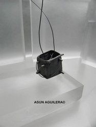 Colgante INDUSTRIAL de la colección CONSTRUCCIONES. Colgante de la colección DE AMOR Y DESAMOR. Arte Flamenco. Arte Jondo. Joyería Artística Española. Asun Aguilera, Joyería de Autor.