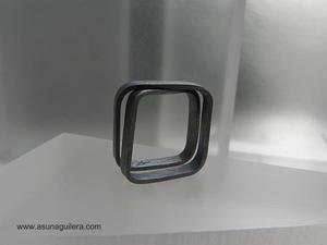 Anillo CONSTRUCCIONES - Plata de Ley Envejecida - Edicción Limitada