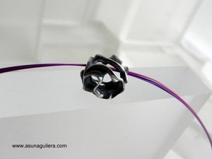Colgante ESFERA TALLADA - Hueca - Plata de Ley Mate Envejecida