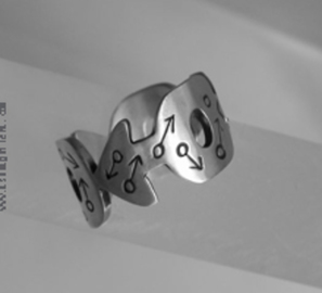 Anillo MARTE , Símbolo Masculino 105 €