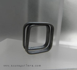 Anillo CONSTRUCCIONES – Cuadrado - Sencillo  