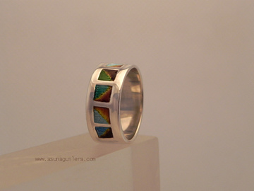 Anillo 5 CUADRADOS-Plano   61 €