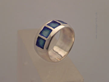 Anillo  5 CUADRADOS/Media Banda   66 €