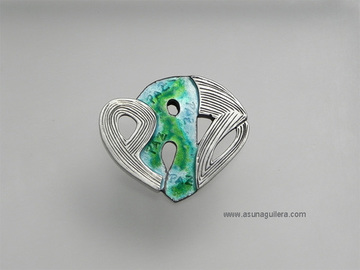 Colgante CORAZÓN PAZ   105€