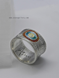 Anillo HUELLAS/Círculos Concéntricos 88 €