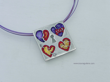Colgante Los ESTADOS del CORAZÓN   105 €